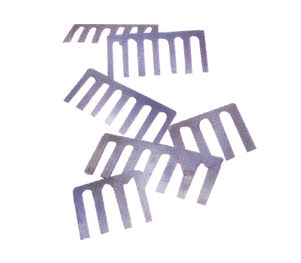 Comb shaped plate